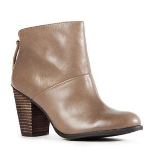 Just Fab | Pierce | Leather Bootie | 7.5